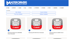 Desktop Screenshot of masterdrivers.com